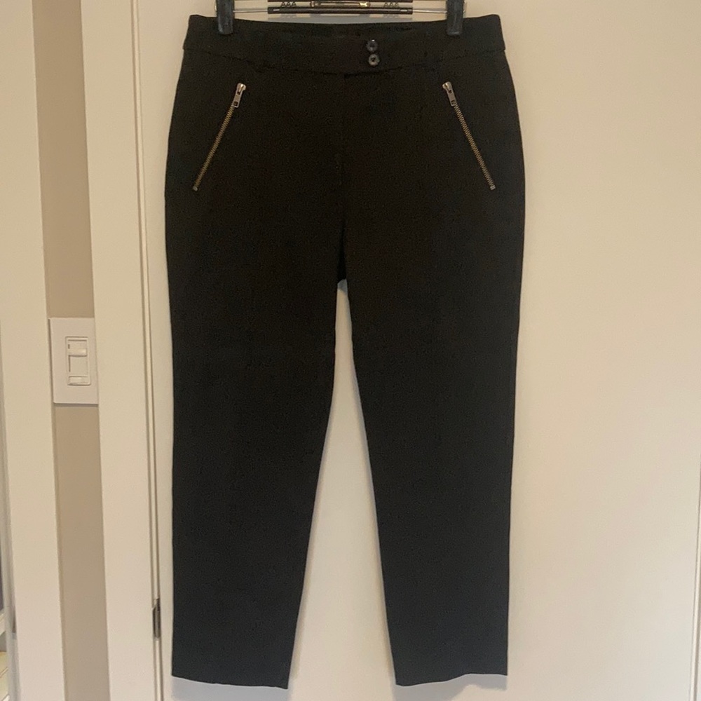 Rachel Zoe Cropped, Seamed Casual Pants